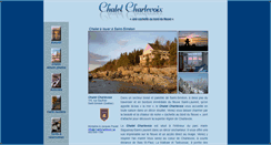 Desktop Screenshot of chaletcharlevoix.ca